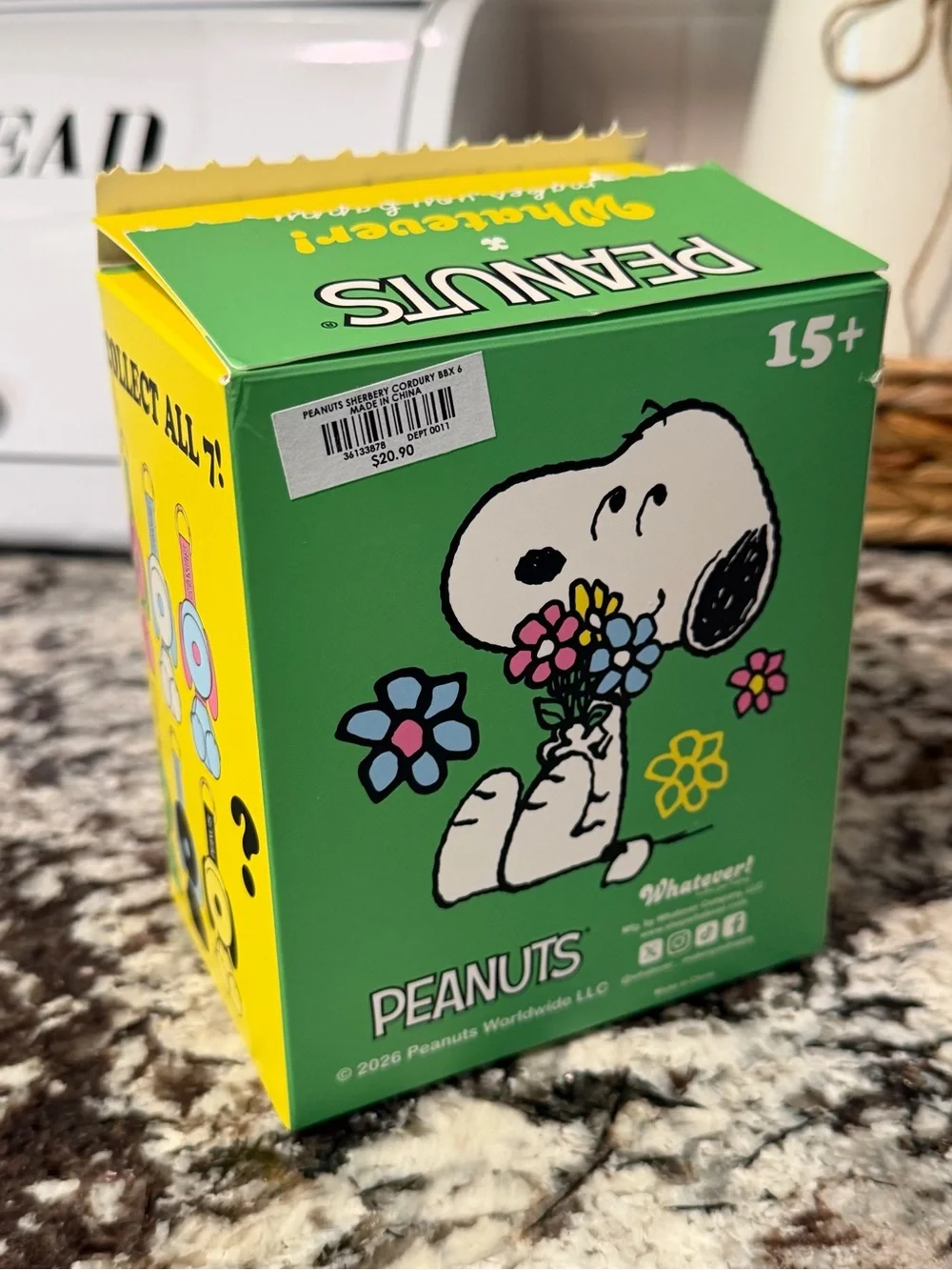 Peanuts Snoopy Mystery Plush Bag Charm